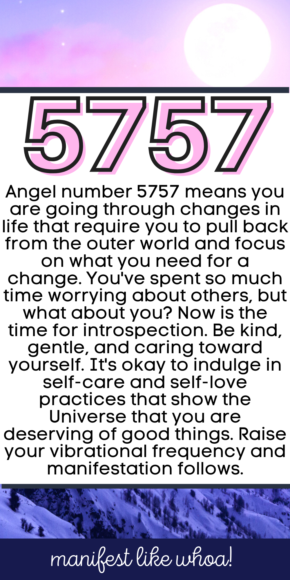5757 angel number, A Sign of Major Changes