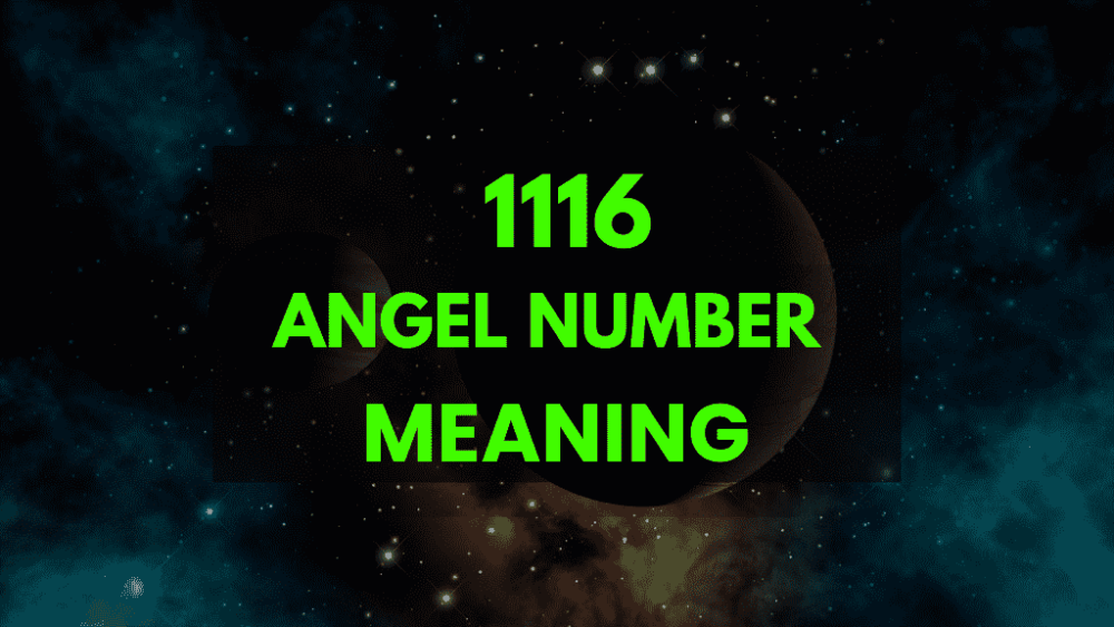 1116 angel number, New Beginnings Balance