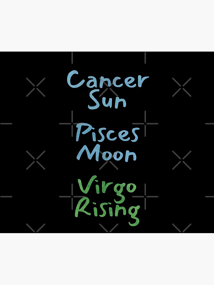 cancer sun pisces moon virgo rising, Virgo Rising