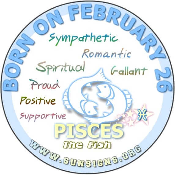feb 26 birthday astrology, Your Pisces Personality