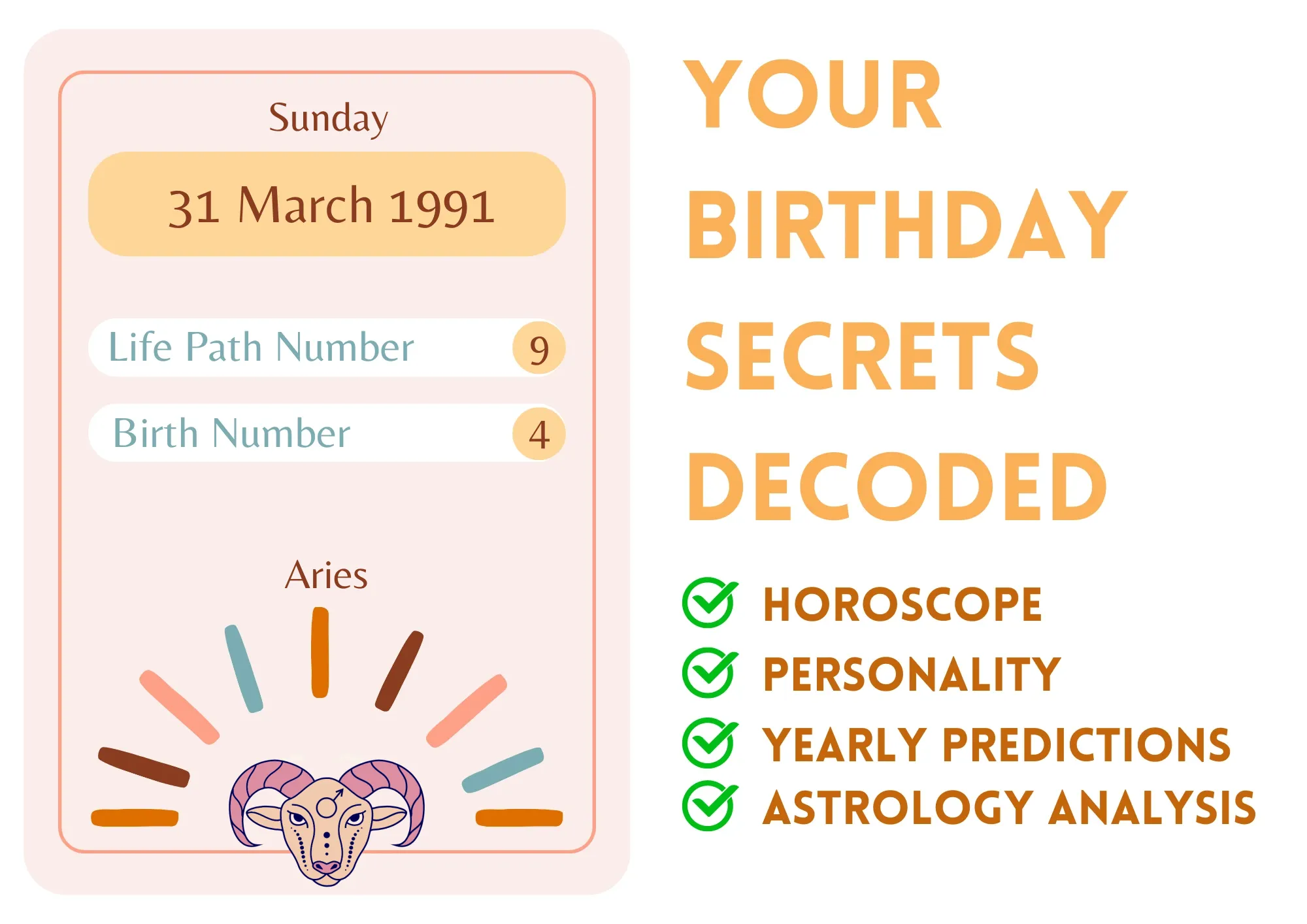 march 31 birthday astrology, Aries Traits Secrets