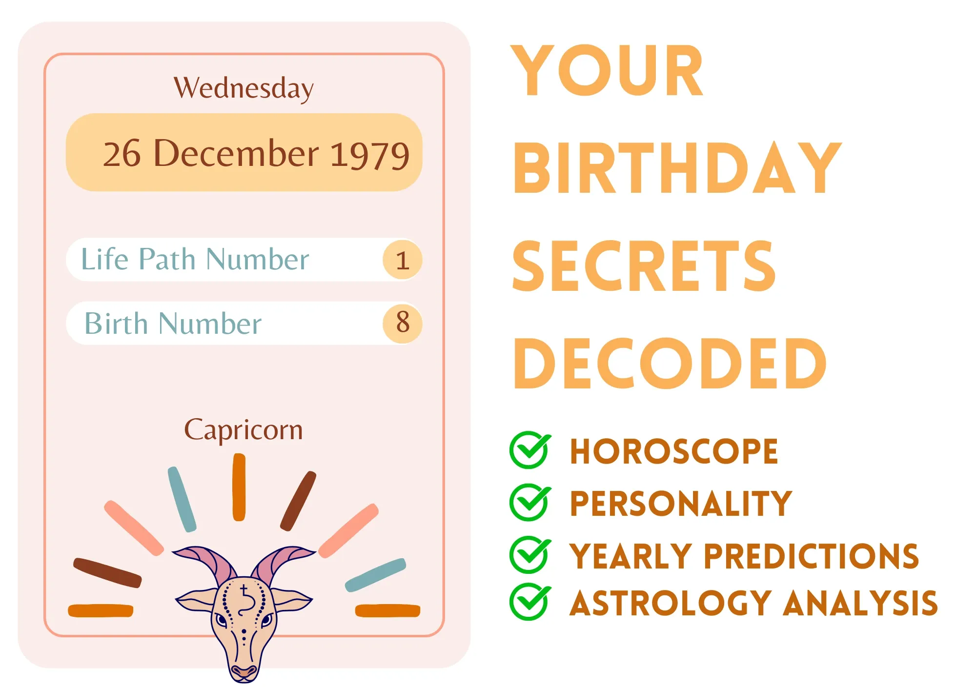 december 26 birthday astrology,  A Capricorns Journey
