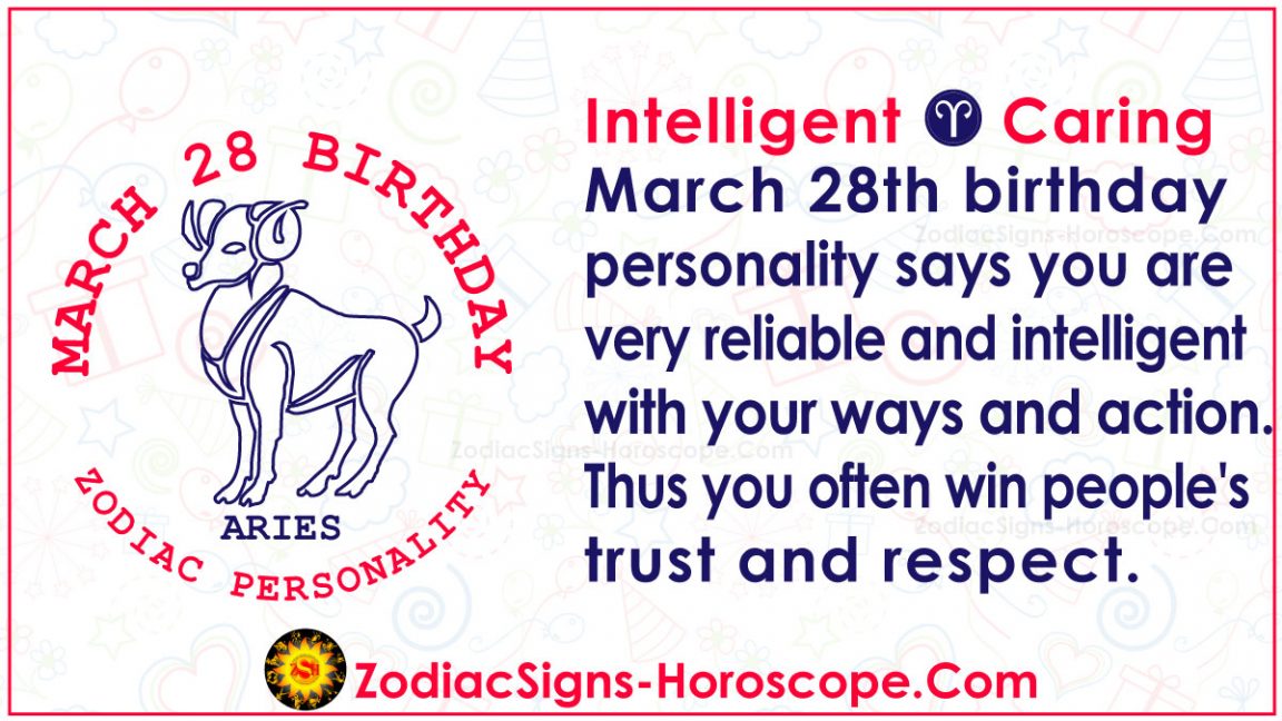 march 28 birthday astrology, Aries Zodiac Sign