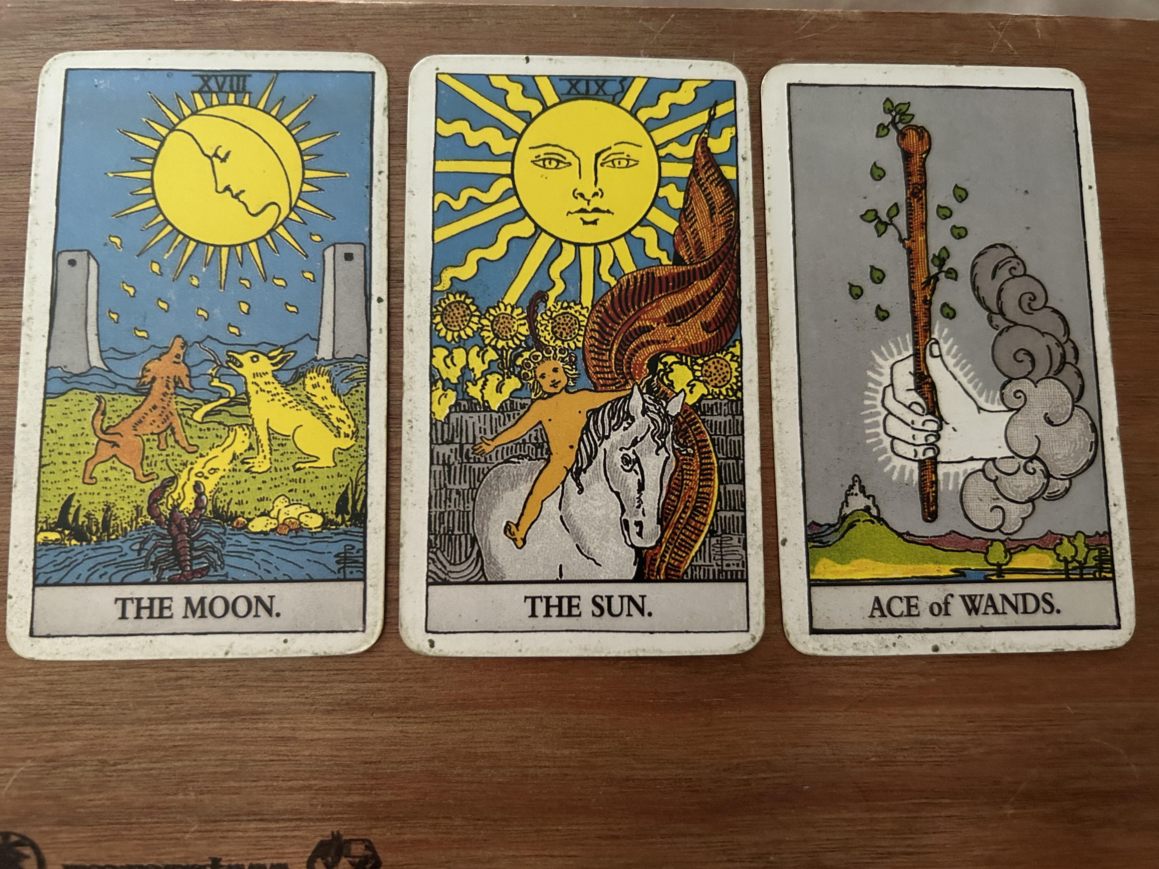 What They Mean,Sun Moon Tarot Together