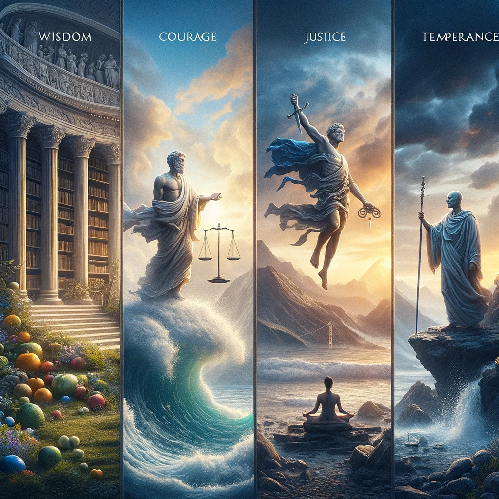 Justice Temperance, Finding Balance in Life