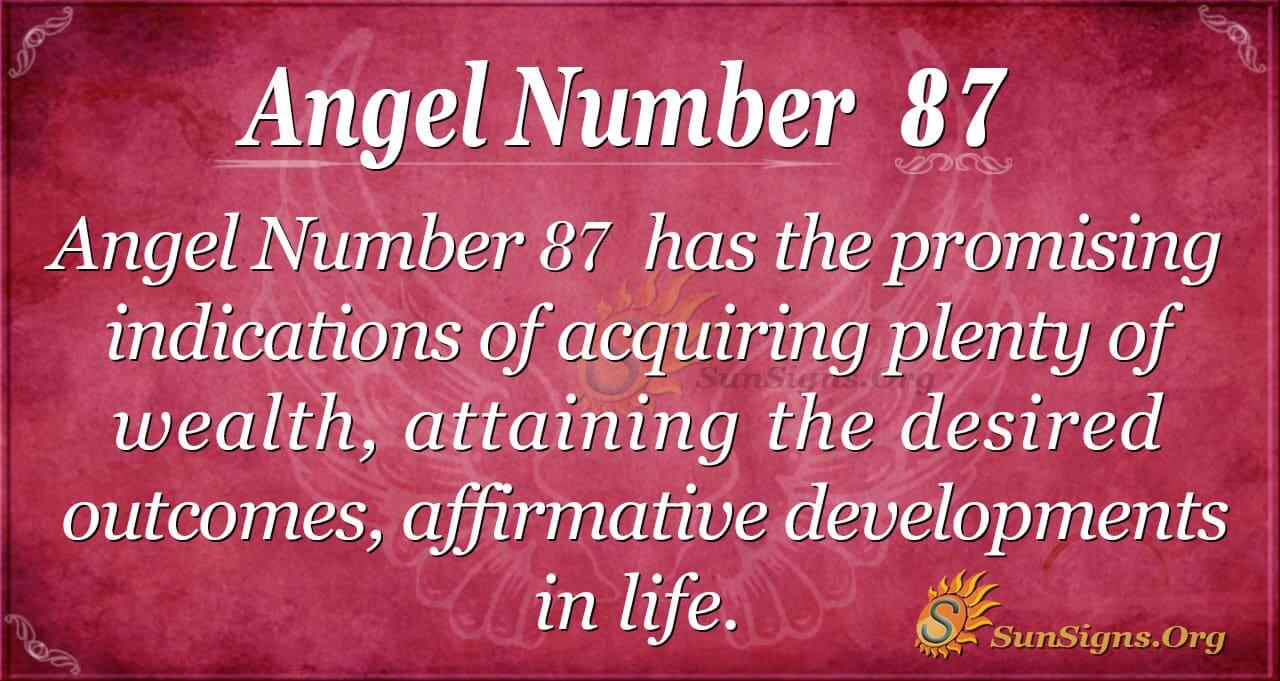Discover the Power of 87 Angel Number for Abundance