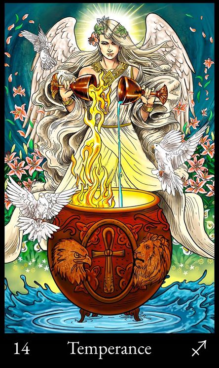 Unlock Your Potential with Temperance Tarot Advice Today