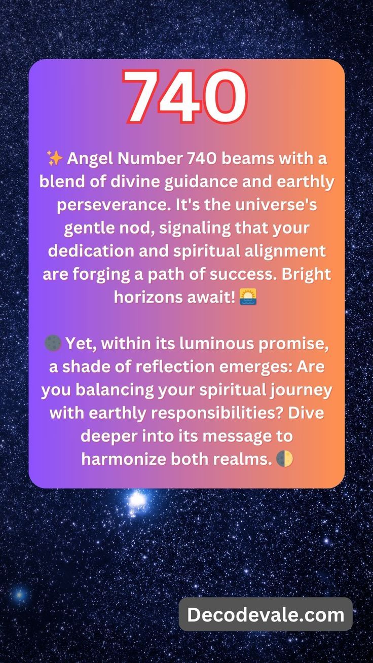 740 Angel Number: Your Questions Answered Here!