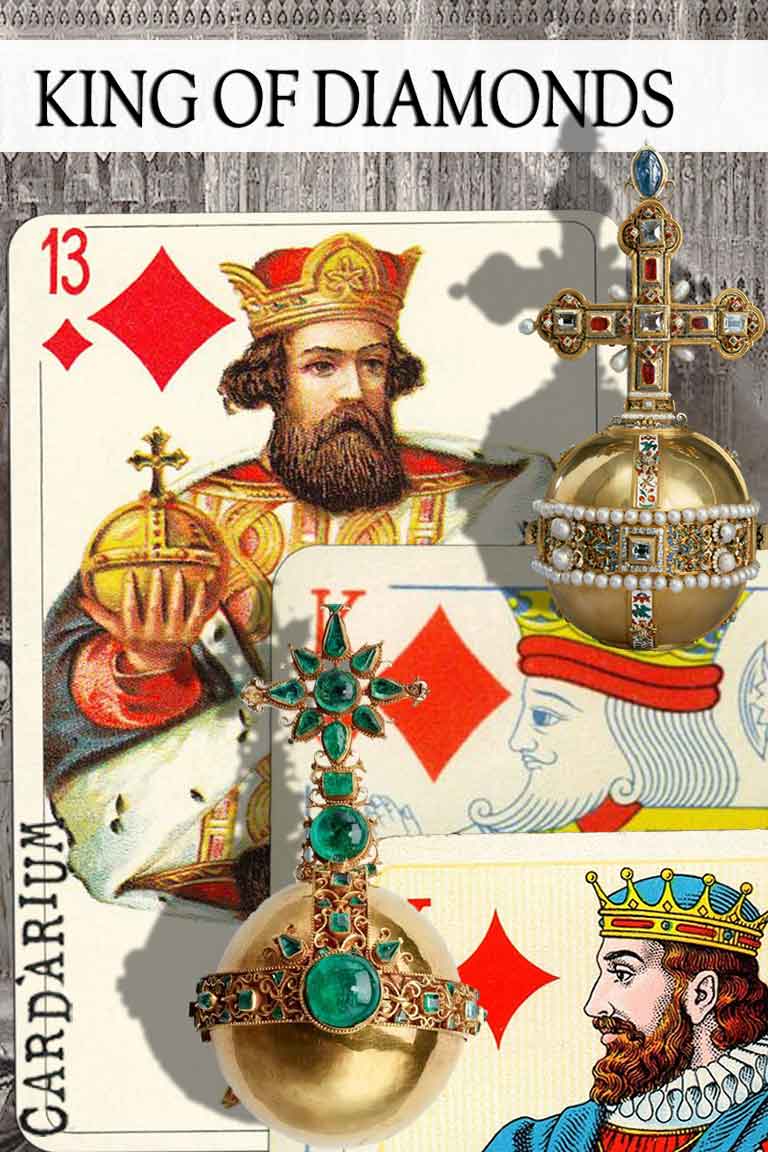 King of Diamonds Tarot love meaning (relationship reading)
