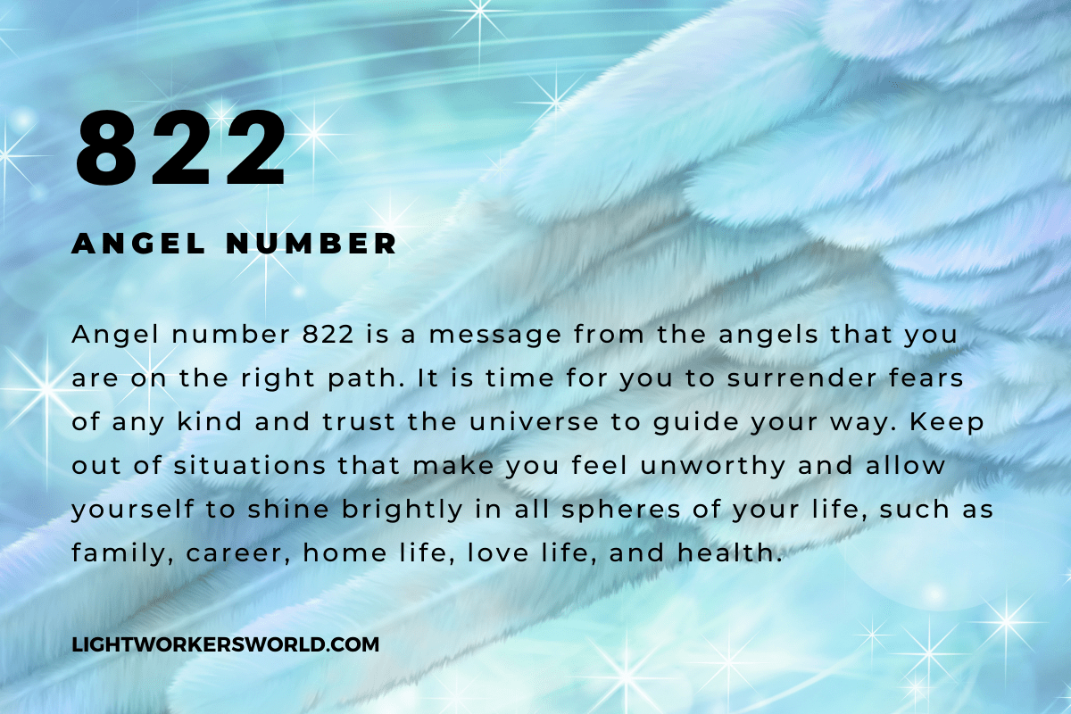 The hidden meaning of 822 angel number (Unlock the secrets of this powerful message)