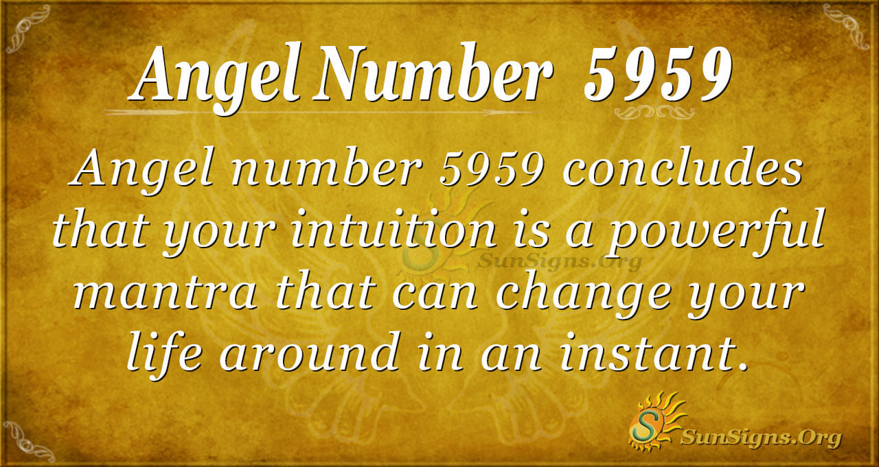 Seeing 5959 angel number? Learn these important messages from your angels