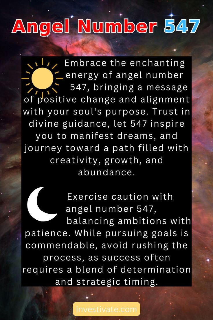 547 Angel Number Meaning: The Ultimate Guide To Its Hidden Message.