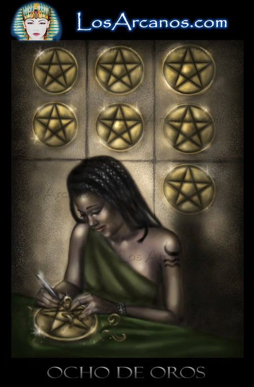 8 de oros tarot revealed - what does it mean for you