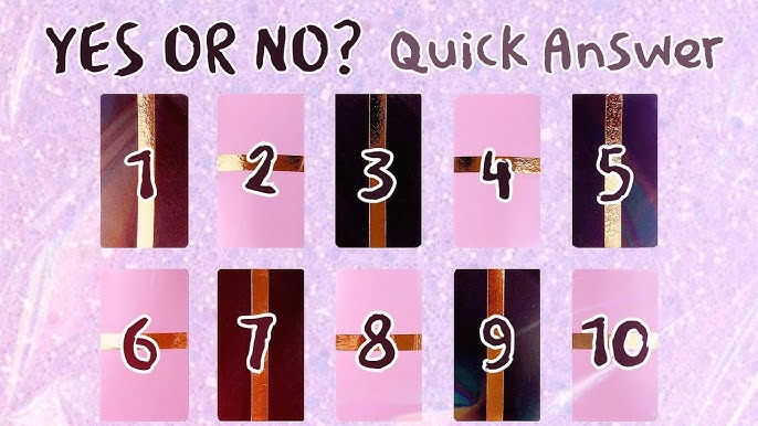 Yes/No Tarot Reading: Get a Quick Answer to Your Burning Questions