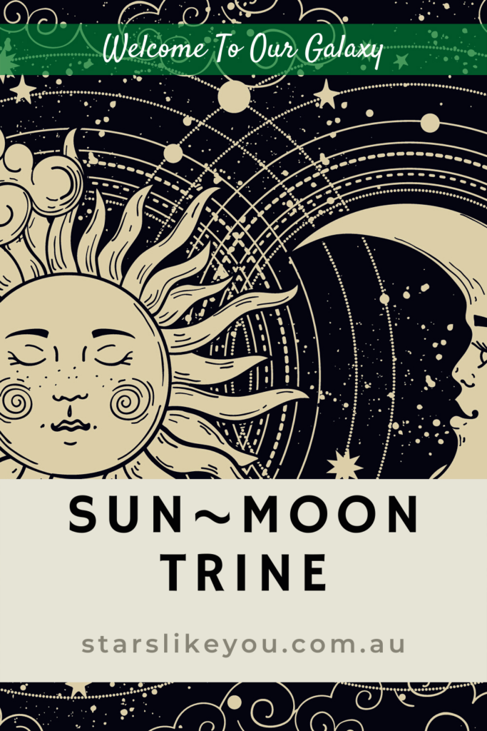 Sun Trine Moon Aspects: Simple Explanation and its Effects