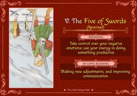 Reversed 5 Espadas Tarot: Whats the Difference in a Reading?