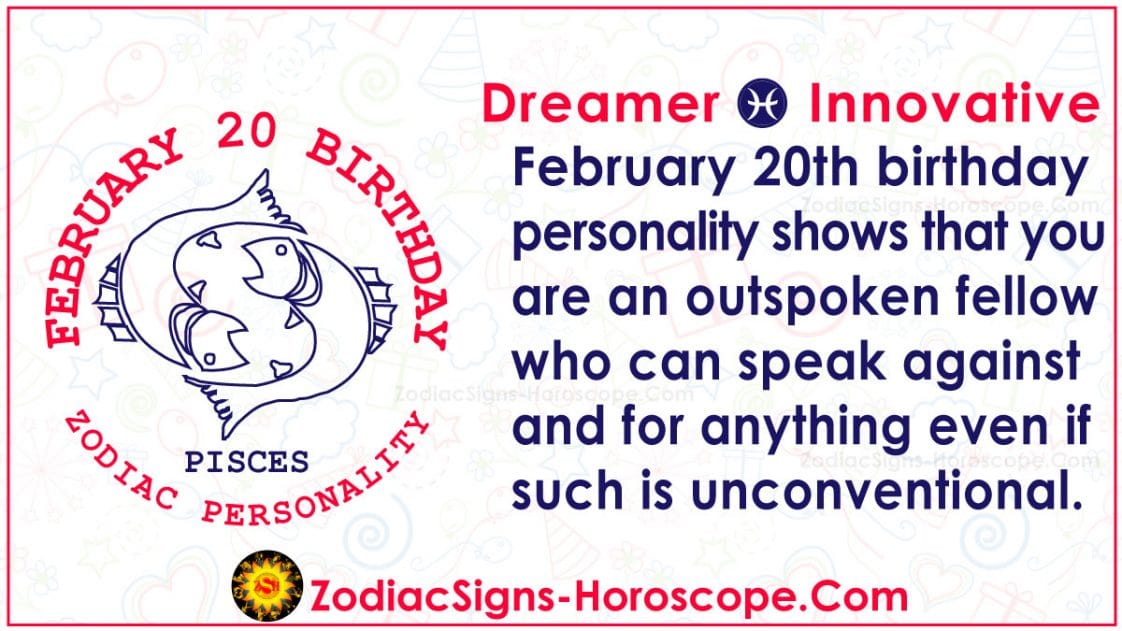 February 20 Birthday Astrology What Your Sign Says About You Pisces or Cusp