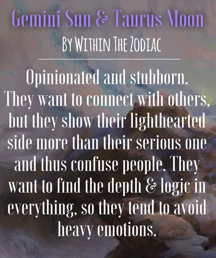 Gemini Sun Taurus Moon: What Does It Mean For You?