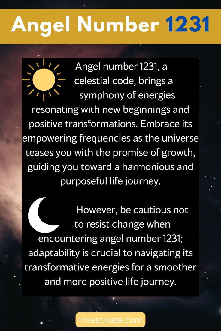 1231 Angel Number Meaning: What Is This Powerful Number Trying to Tell You? Decoding the Secrets!