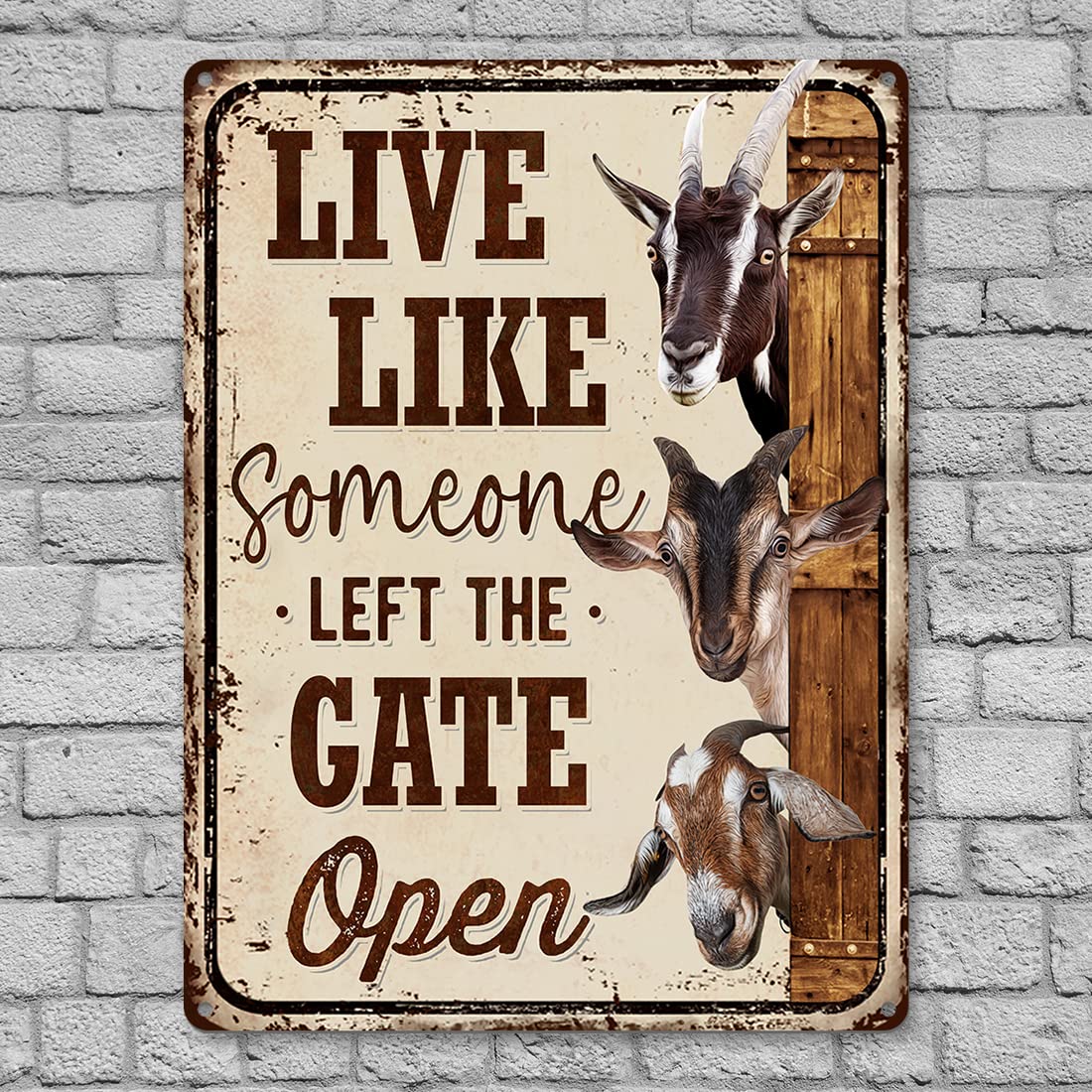 Metal Goat Signs for Sale: Find Cool & Unique Designs Now!