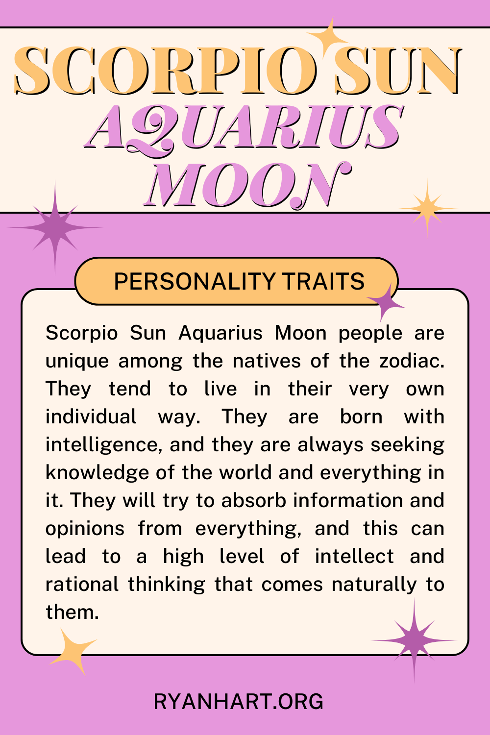 Scorpio Sun Aquarius Moon: What Does This Combo Mean?