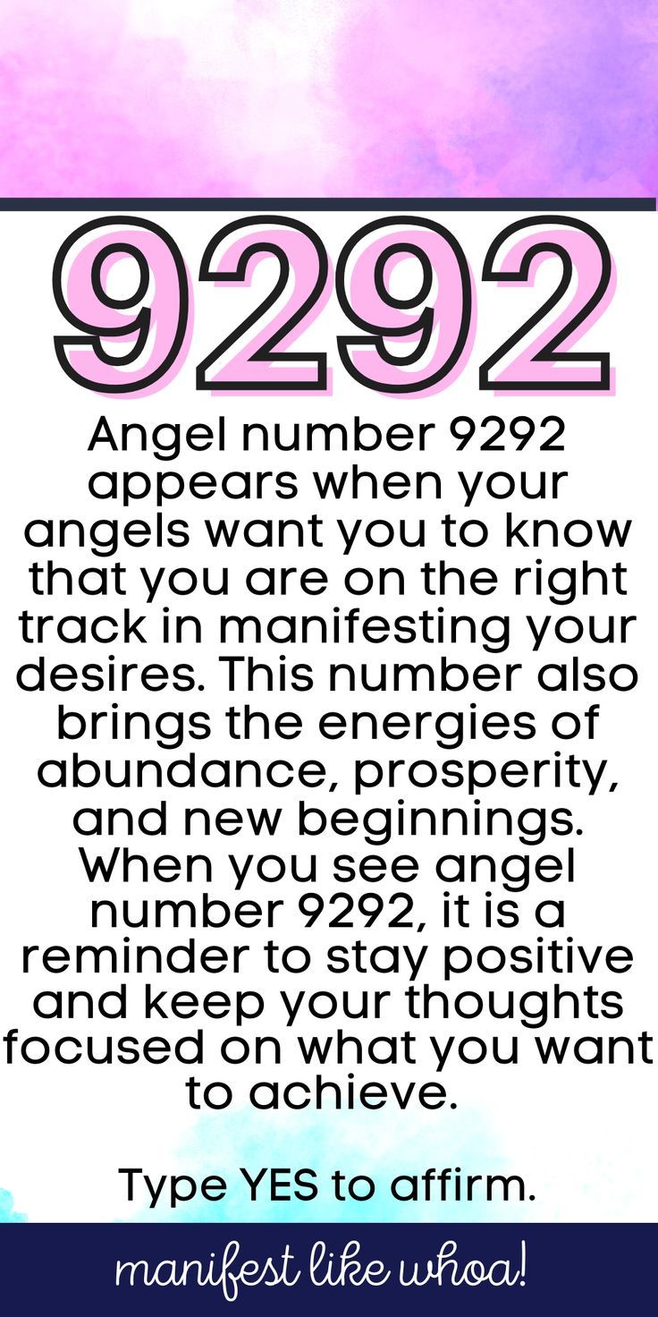 Seeing Angel Number 9292? Find Out What It Means for You!