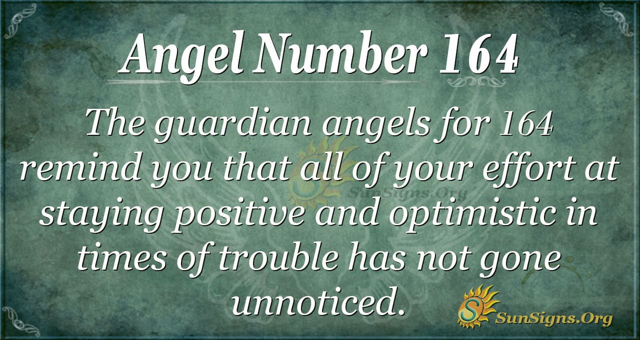164 Angel Number Meaning:  A Quick Guide to Understanding Its Significance.