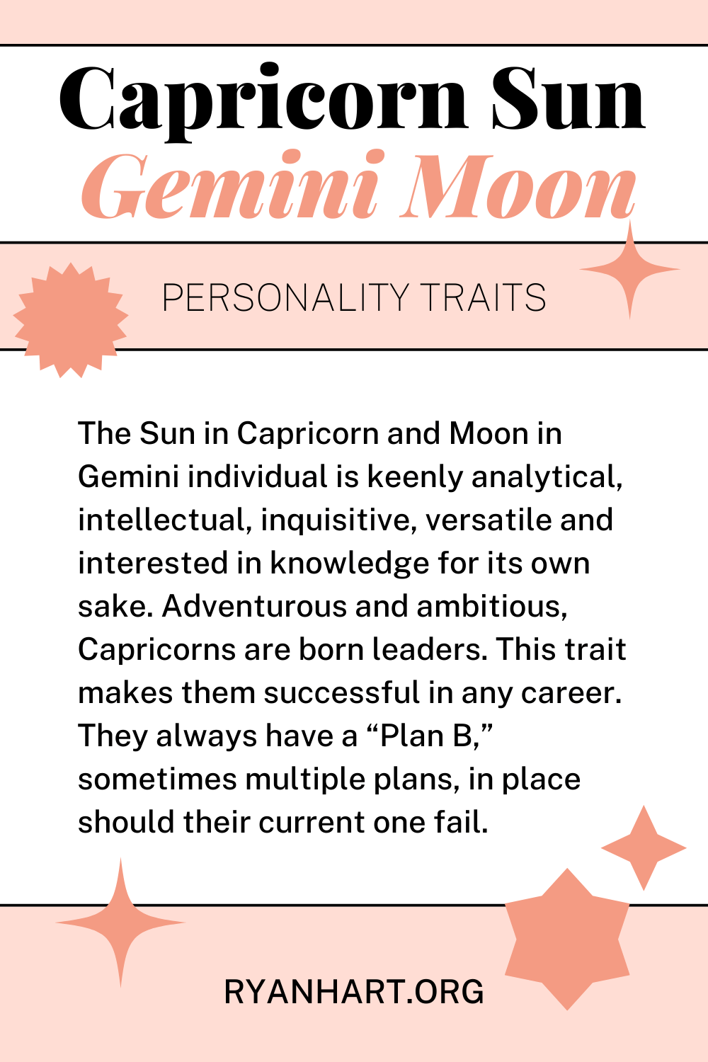 Capricorn Sun Gemini Moon: A Deep Dive into This Personality! (Easy to understand facts)