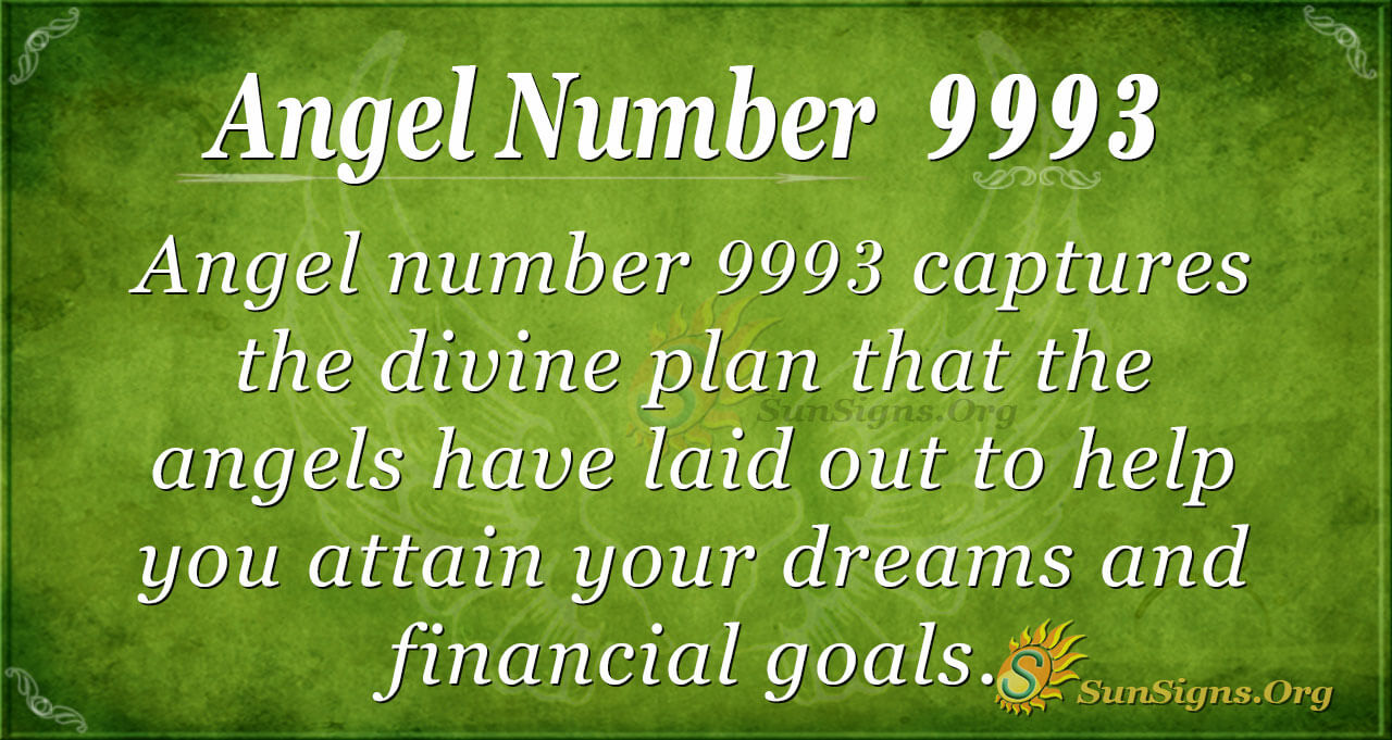 Decoding 9993 Angel Number: Understand its Spiritual Significance.