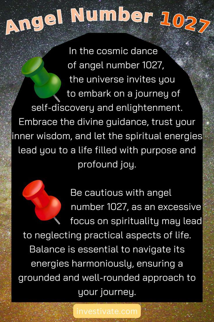 Angel Number 1027: A Powerful Message for Your Spiritual Path?