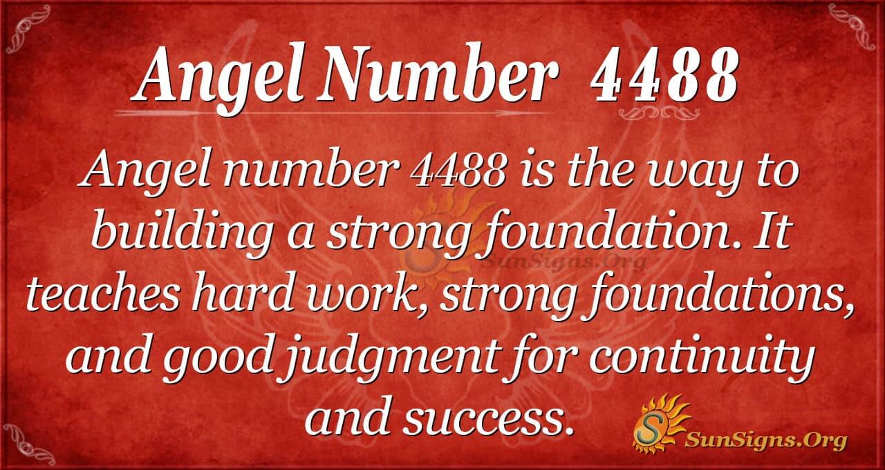 Keep Seeing 4488 Angel Number? Find Out What It mean.