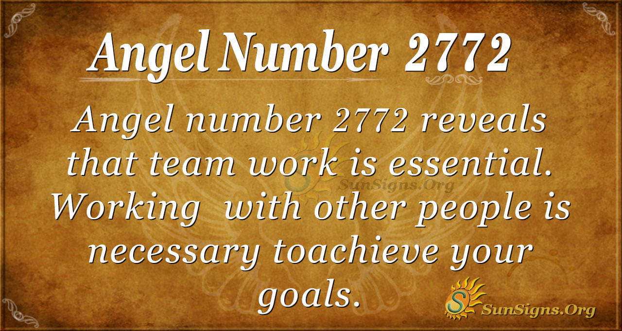 Angel Number 2772:What is the meaning for love?