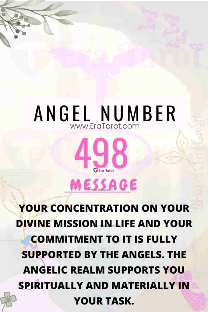 498 Angel Number Meaning: A simple guide to love, life, and twin flames.