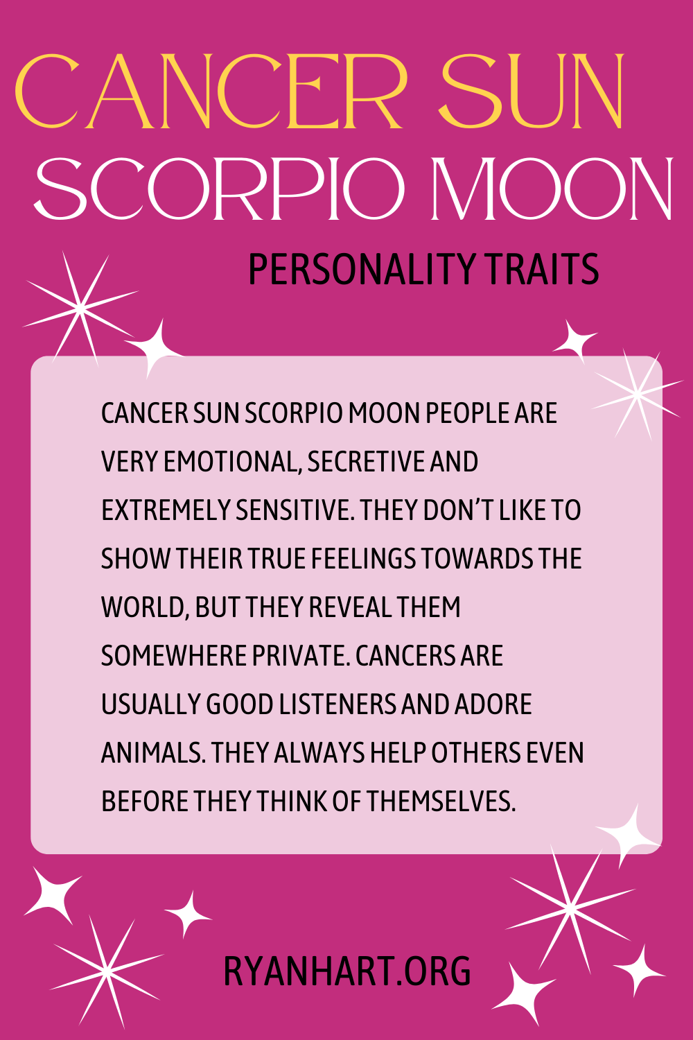 Cancer Sun Scorpio Moon Woman: Traits, Compatibility and More!