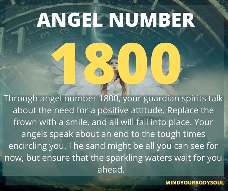 Angel Number 1800: The meaning and the importance.
